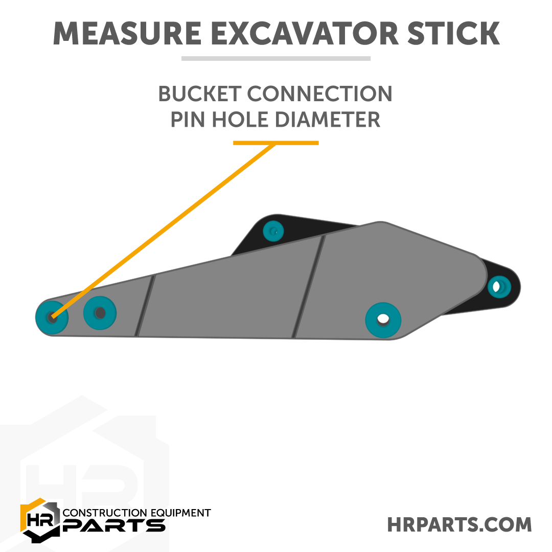 Bucket pin hole diameter