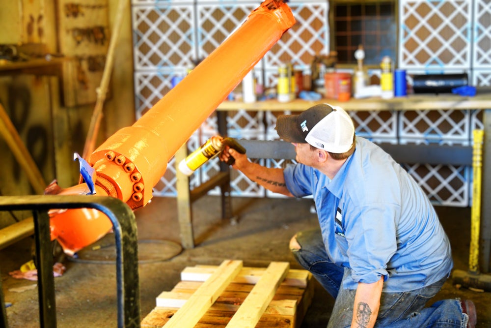 painting cylinder