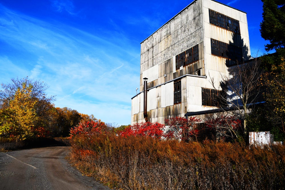 the warehouse outside