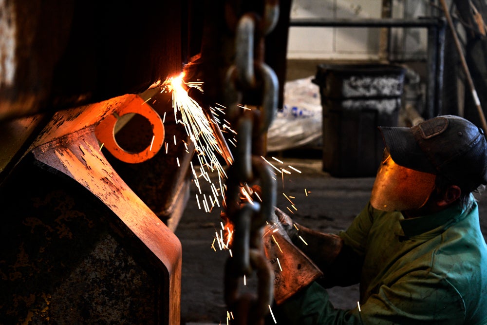 torching a part