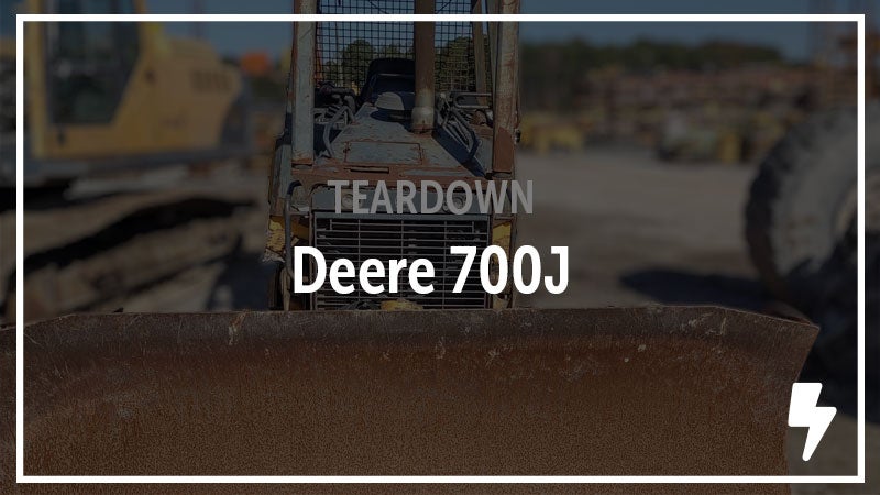 John Deere 700J crawler dozer