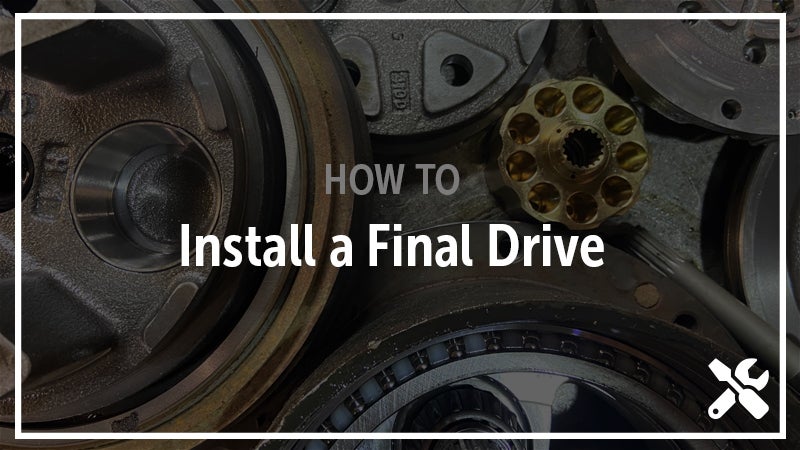 A title screen says How to Install a Final Drive