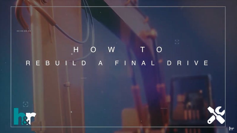 A title screen says How to Rebuild a Final Drive