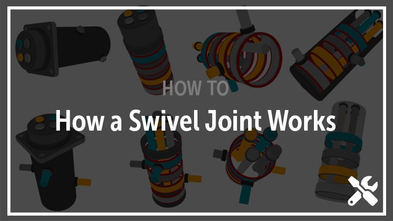 Excavator swivel diagram.