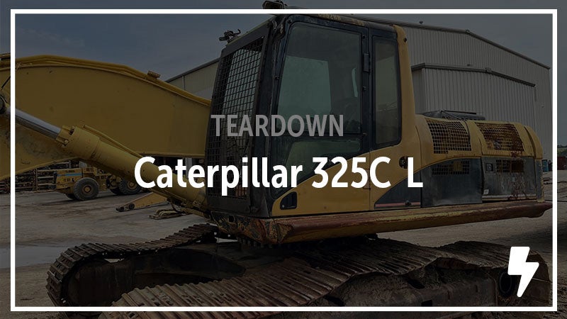 Caterpillar 325C L Excavator Salvaged. See the Parts.