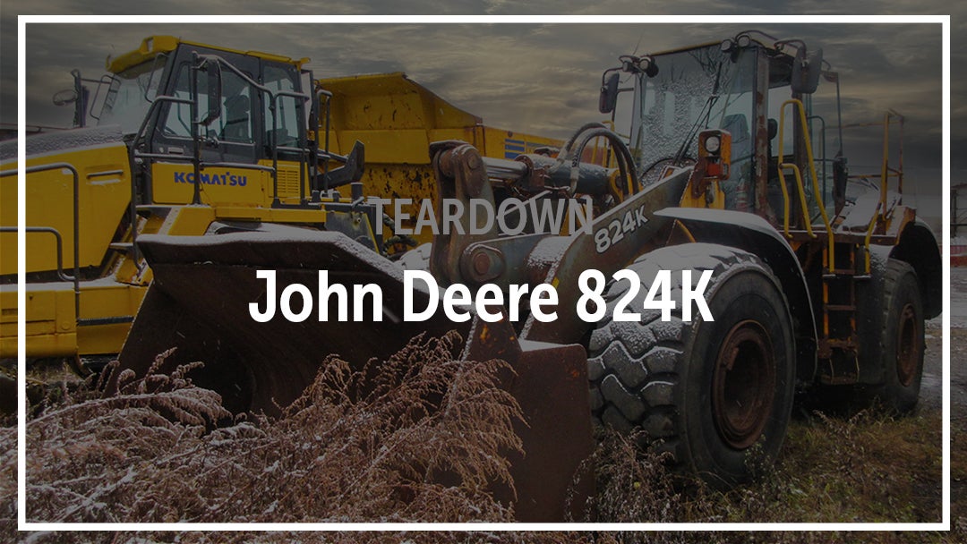 John Deere 824K Wheel Loader Salvaged. See the Parts.