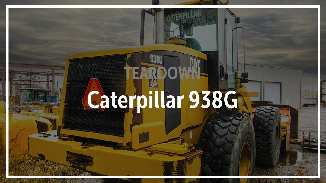 Caterpillar 938G Wheel Loader Salvaged. See the Parts.
