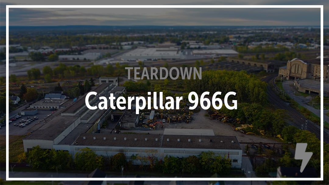 Caterpillar 966G Wheel Loader Salvaged. See the Parts.