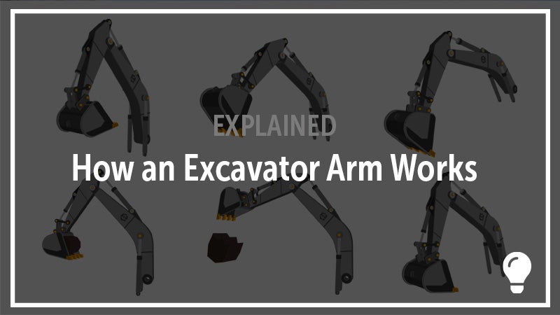 How Does the Arm of an Excavator Work