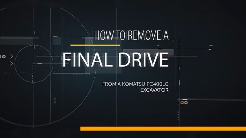 How to Remove a Final Drive