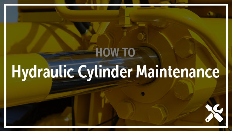 6 Short Tips for Simple Hydraulic Cylinder Maintenance