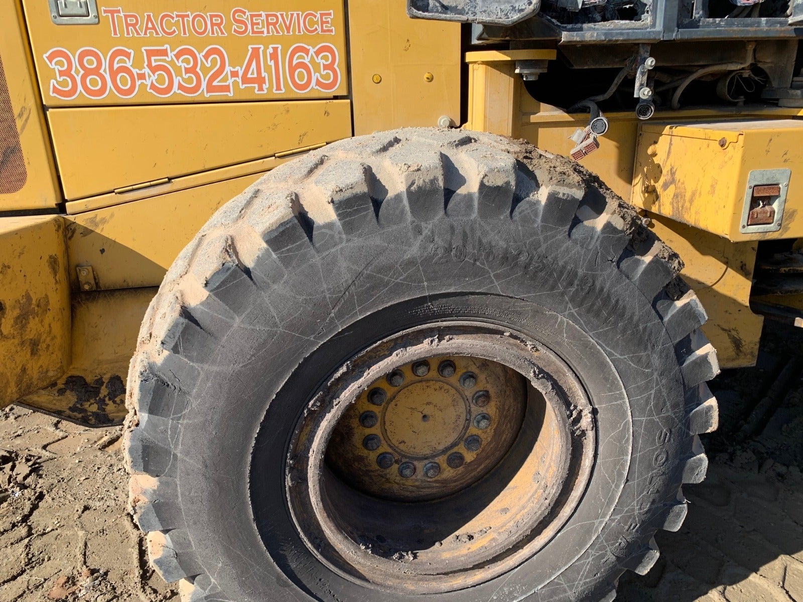 John Deere 544J dismantled machine photo 4