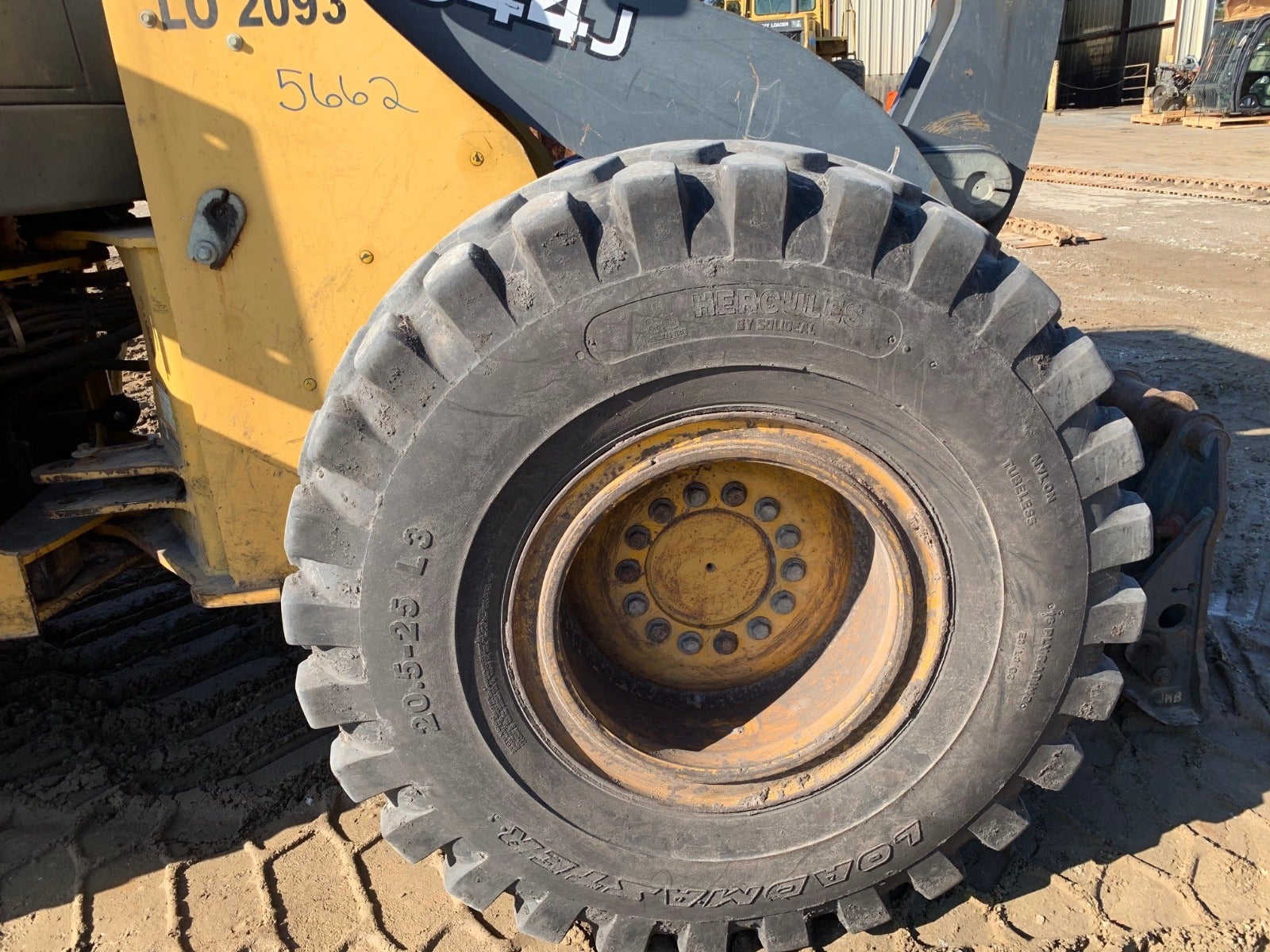 John Deere 544J dismantled machine photo 6