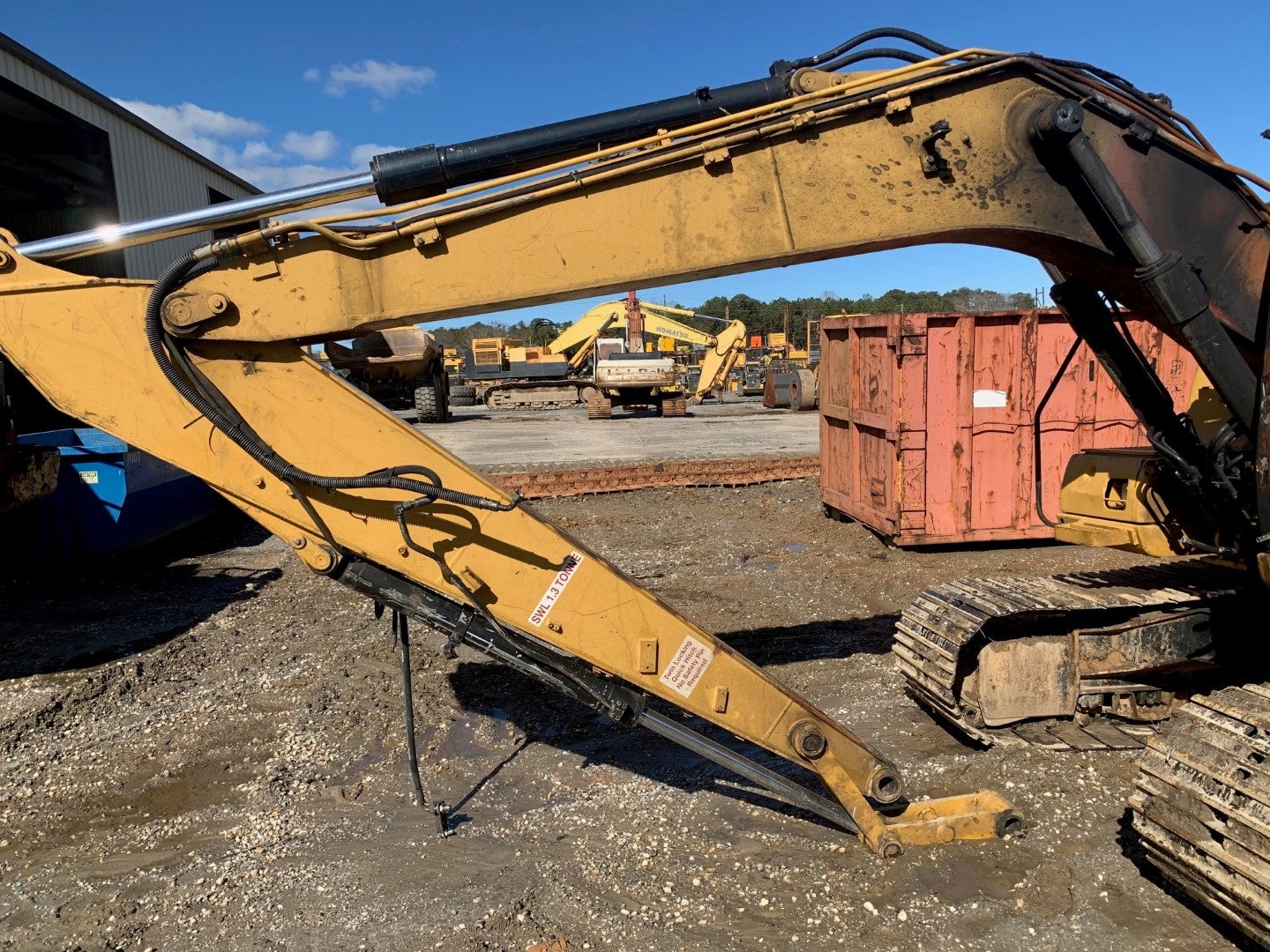 Caterpillar 312C L teardown machine photo 3