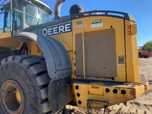 John Deere 844K-II teardown machine photo 10